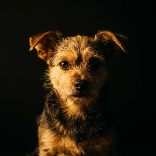 Chorkie portrait