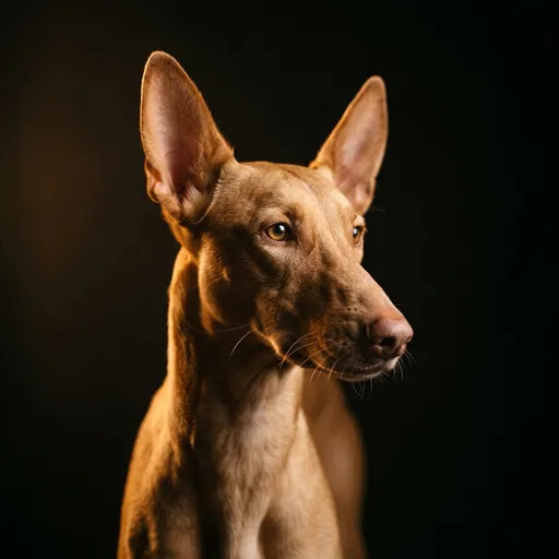 Ibizan Hound portrait