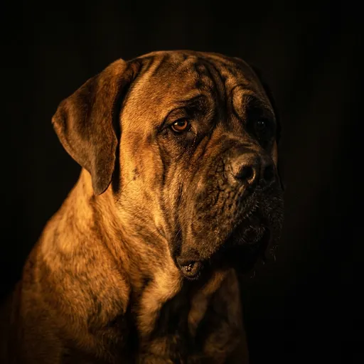 English Mastiff portrait