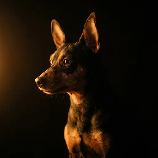 Miniature Pinscher portrait