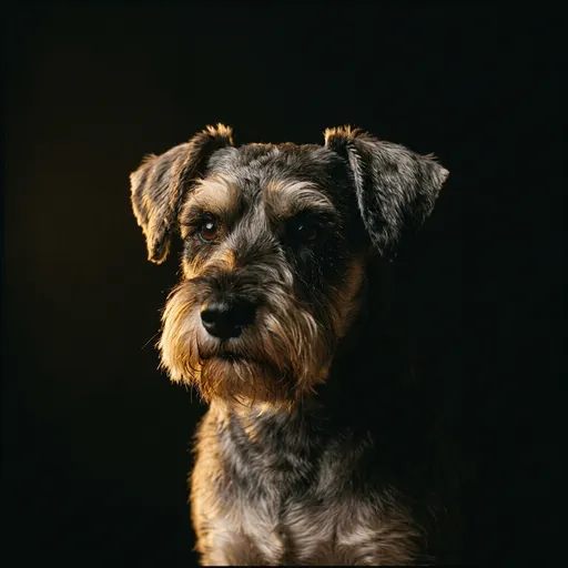 Miniature Schnauzer portrait