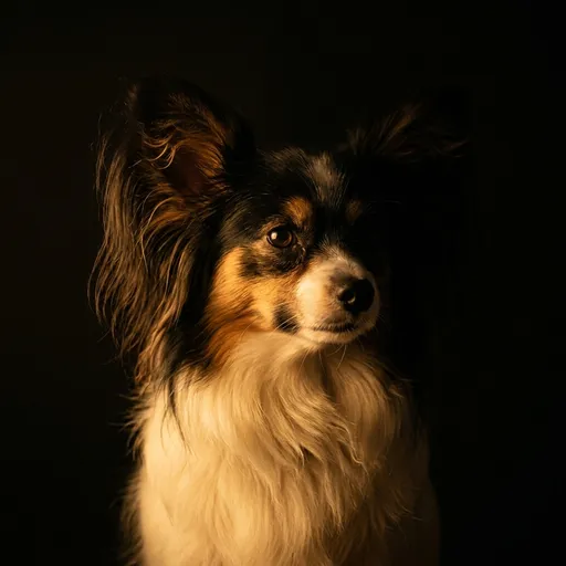 Papillon portrait