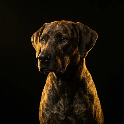 Plott Hound portrait