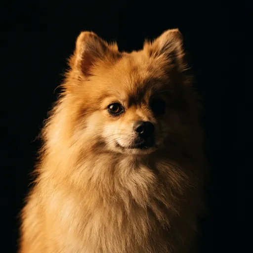 Pomeranian portrait